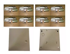 Ganz 8-Camera Outdoor CCTV Kit BNX39IR - IR Bullet 8-Port Power - NEW - Tested