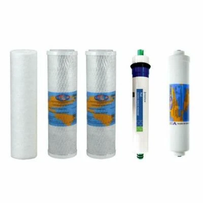 ESP WATER PureValue 5EZ50 RO Filter Replacement Kit with RO Membrane