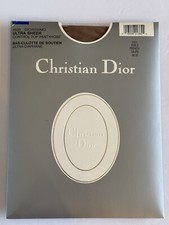 Christian Dior 4533 Diorissimo Ultra Sheer Pantyhose Size 2 French Taupe