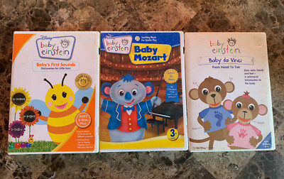 Disney Baby Einstein Children Learning Teaching Kids Dvds Lot | eBay