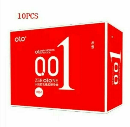 AirThin ZeroOne 10pcs Ultra Super Thin Smooth 0.01mm Condoms Slim Ice Hot Delay - Picture 15 of 16