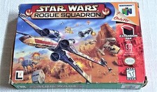 Star Wars Rogue Squadron Nintendo 64 (N64)Authentic Complete in box - Tested