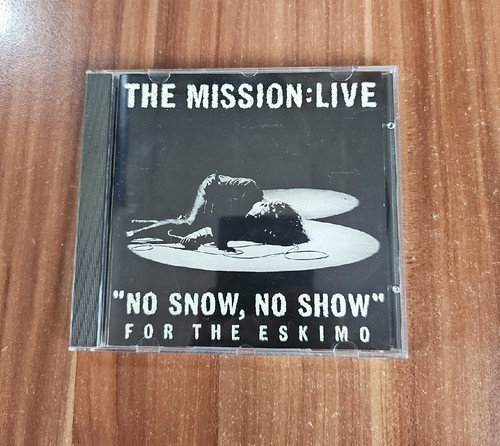 The Mission - Live - No Snow, No Show For The Eskimo (1993) Album CD *sehr gut*
