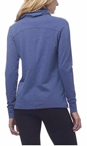 DANSKIN Women's French Terry Asymmetrical Wrap - Relaxed Fit - FAST SHIPPING - Picture 3 of 7