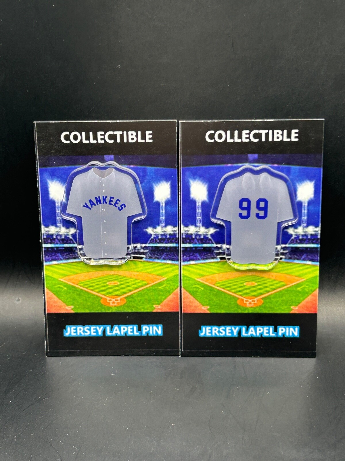 New York Yankees Aaron Judge throwback styled jersey lapel pins-Numbah 99