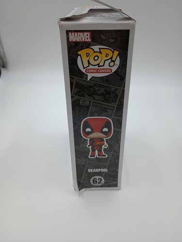 Funko Pop! Comic Covers: Chimichanga Deadpool #62 Target Exclusive New Bx Damage - Picture 5 of 8