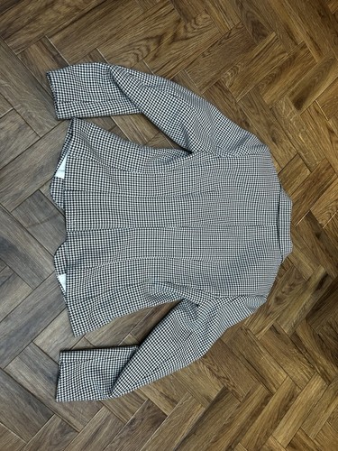 Ladies H&M Houndstooth Blazer Jacket Size 10 - Picture 5 of 6