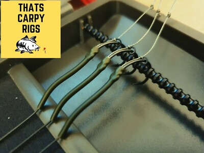 Noodle Rigs Korda N Trap Coated Hooklink Teflon Hook Size  Carp Rig UK