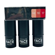 Face Highlighter  Contour Makeup Set,3 pcs 6, 10, 17