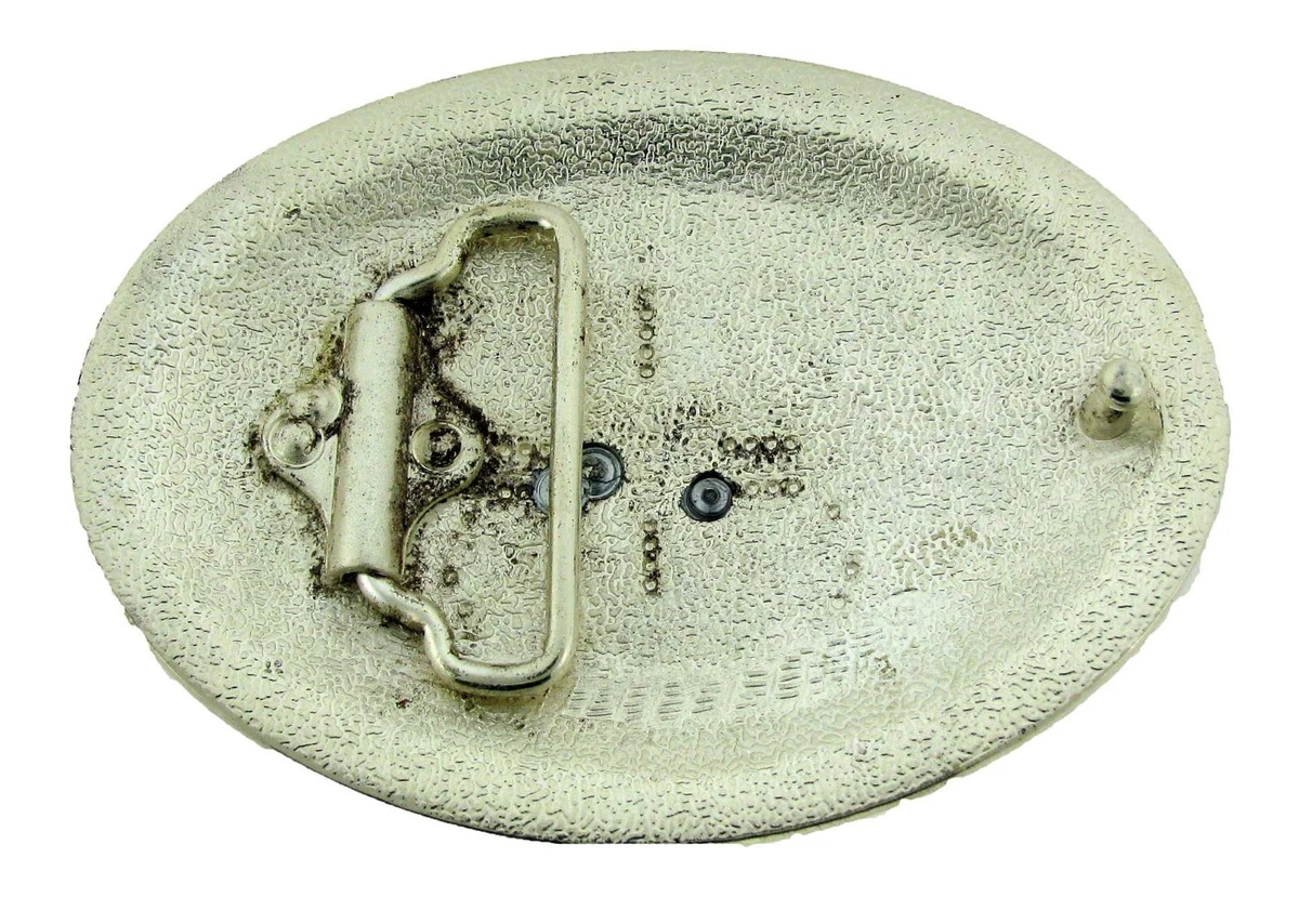 Iced out top belt buckle
