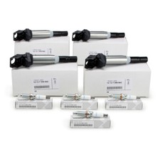 4x ORIGINAL BMW Z�ndspule + Z�ndkerze E81-88 E90-93 E60 E61 N43 bis 03.2012