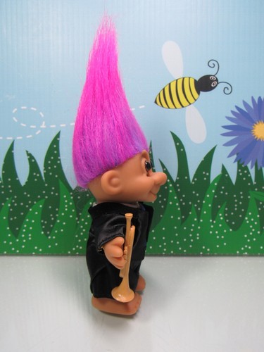 Trompetista - Muñeca Russ Troll 5" - NUEVA EN BOLSA ORIGINAL - Imagen 2 de 4