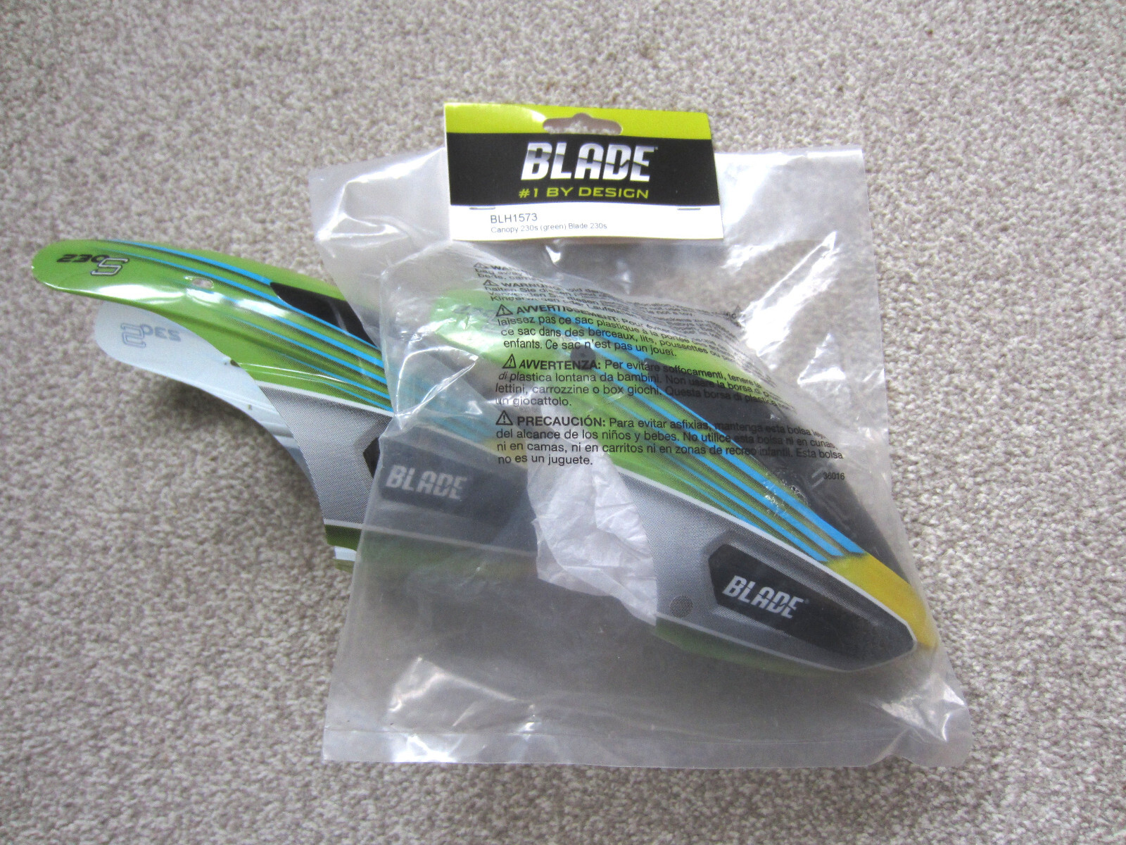 E Flite Blade 230S rc model helicopter eBay