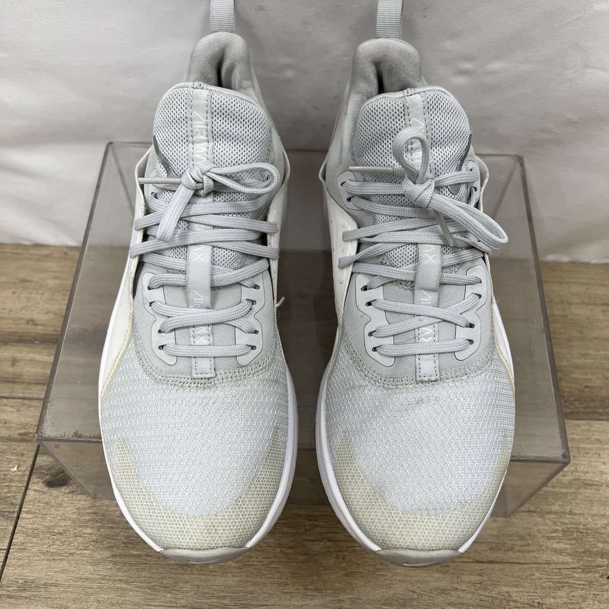 Nike Air Max Bella TR 3 Pure Platinum Metallic Silver mens Size 10 Nike Air Max Bella TR 3 Football Grey Bright Crimson W for  main image 4