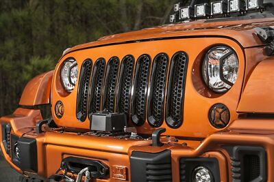  11306.31  RUGGED RIDGE MESH GRILLE INSERTS - BLACK