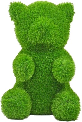 Grasfigur Bär Garten Deko Kunstrasen Grün Grasteddy AniPlants - Kögler 53250