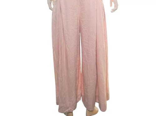 Free People Jet Set Life Jumpsuit M 8 Women Casual Sleeveless Wide-Leg NEW 40625 - Picture 9 of 10