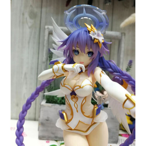 Hyperdimension Neptunia Dengeki Exclusivo Neptuno Corazón Púrpura Figura Estatua Caja - Imagen 3 de 10