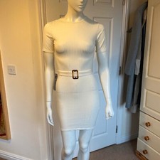 Nasty Girl Ribbed Mini Dress - Size 10, BNWT