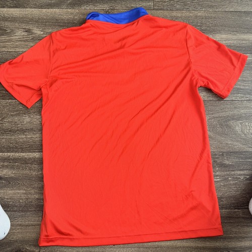 Reebok Classic Polo Uomo Large Rosso/Bianco/Blu #P - Foto 3 di 3