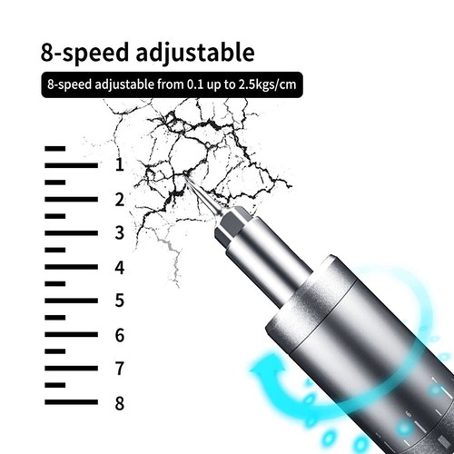 Mini Electric Screwdriver Small Portable Cordless Rechargeable with... Fast Ship - Picture 2 of 9