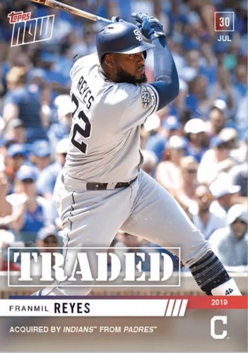 2019 Topps Now 607 Franmil Reyes