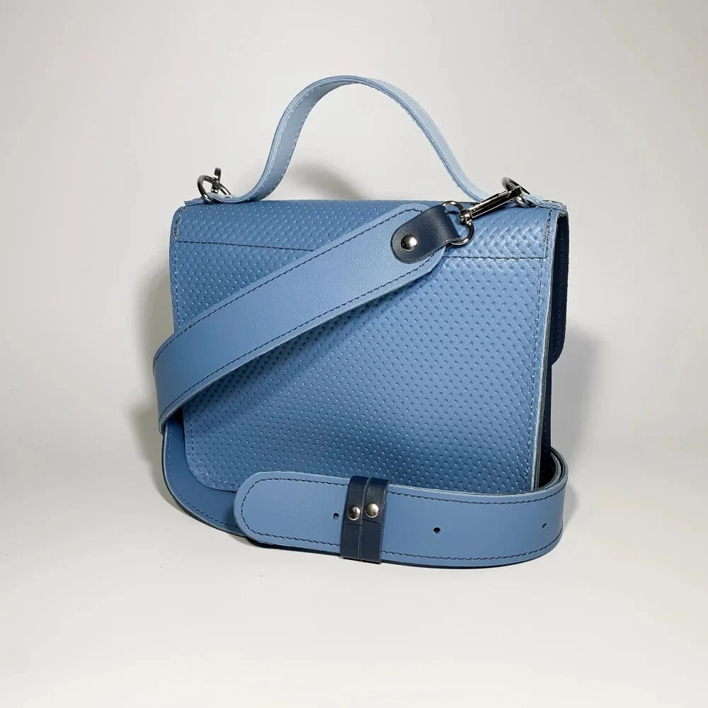 COACH Borsa a mano donna tracolla pelle blu borsa a tracolla Laidies borsetta regalo per lei