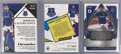 Dominic Calvert-Lewin (3) Lot 2020-21 Panini Chronicles Soccer Silver Circles SP - Picture 5 of 5