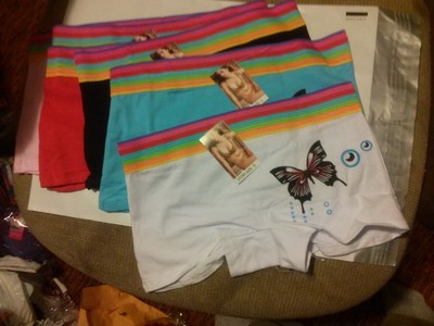 boyshorts 6pcs asst