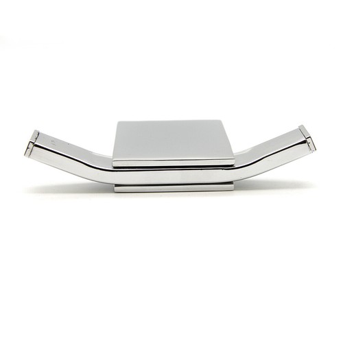 Bath Towel Single or double Robe Hook Stainless Steel Chrome Wall Mounted - Bild 3 von 14