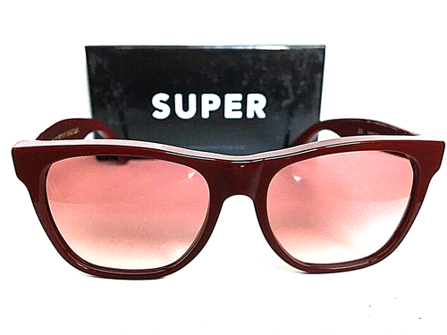 Gafas de sol RetroSuperFuture Borgoña Clásicas 762 para hombre y mujer Italia - Imagen 2 de 5