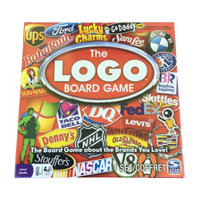 Sealed The LOGO Board Game about The Brands You Love By Spin Master For Ages 12+