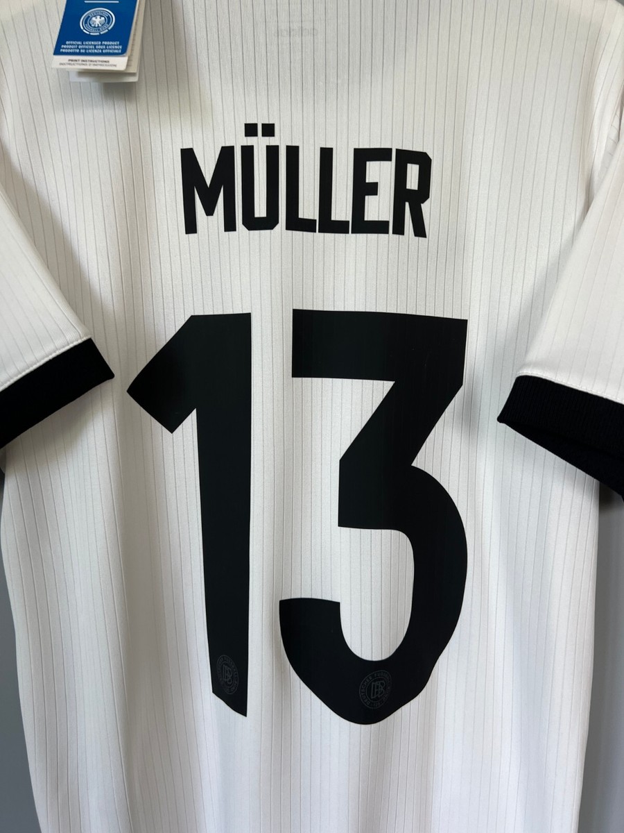 Muller Germany Jersey 125th Anniversary Adidas Soccer Shirt