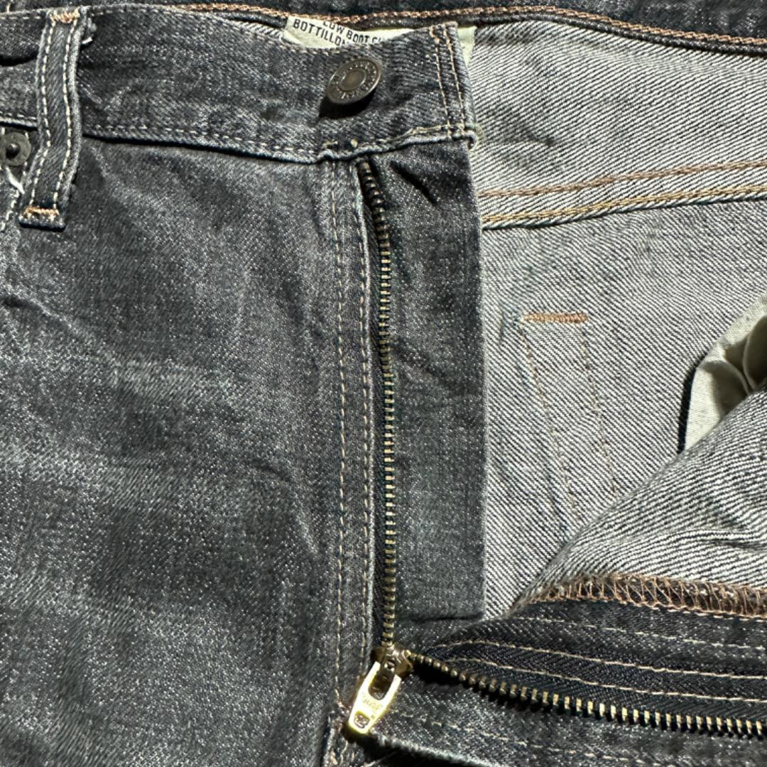 00s USA Levi 先染ブラック リーバイス 527 W34L30 517