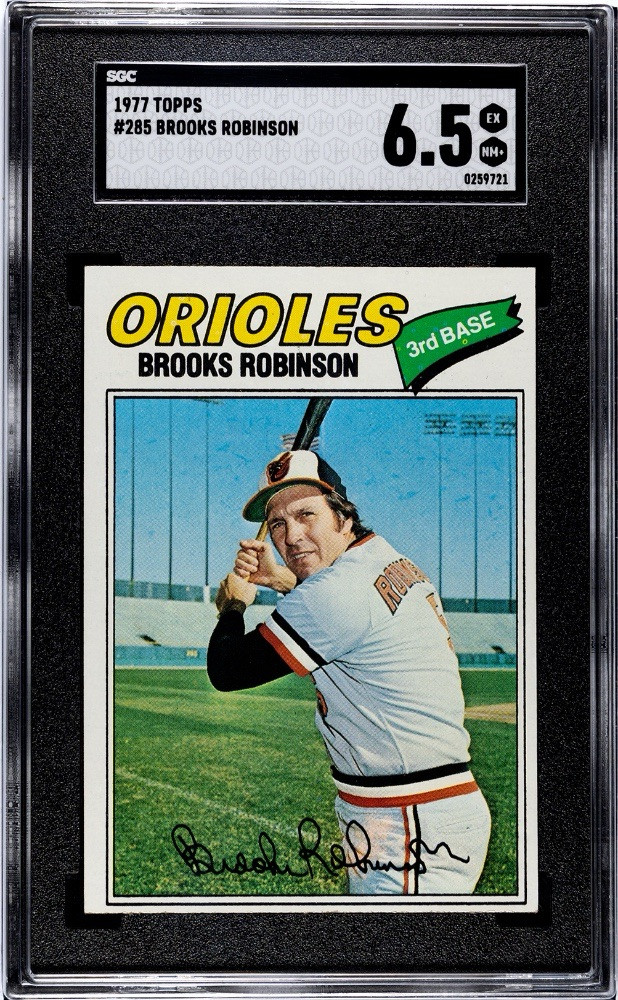 1977 Topps - Brooks Robinson #285 SGC 6.5