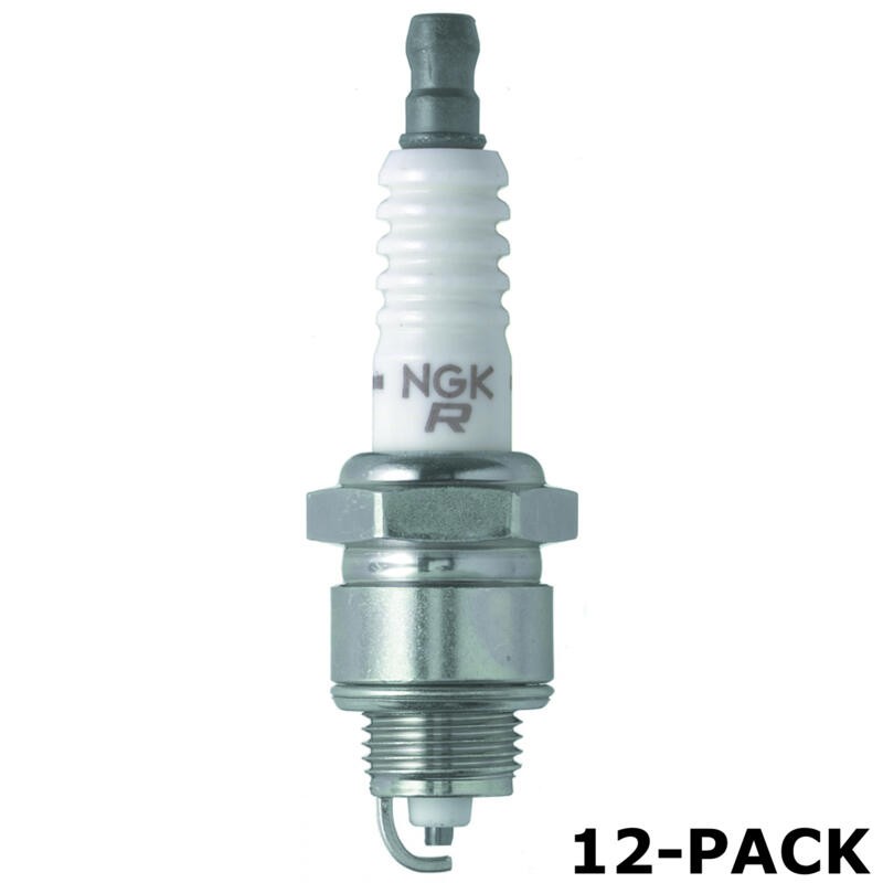 NGK Spark Plug 3332 12-PACK V-Power XR5 14mm Copper/Nickel, Flat, HR 5