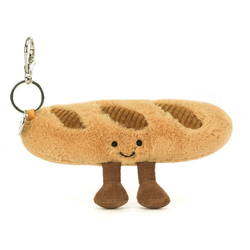 Amuseables Baguette Bag Charm 5cm/2in Cute Stuffed Plush Perfect Gift - Picture 4 of 7