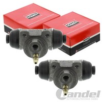 2X Mapco Radbremszylinder Hinten Passend FüR CitroËN Saxo Xsara Zx Peugeot 106