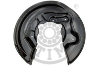 Optimal BSP-1036L Spritzblech, Bremsscheibe Hinten Links FüR VW Passat B7 (362)