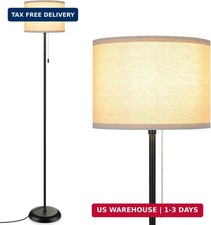 FOLKSMATE Floor Lamp for Living Room, LED Modern Simple Standing Lamps, Tall Lam