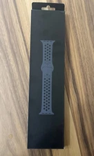 Apple Watch 38 41 40mm Anthracite / Black Nike Sport Band Original OEM
