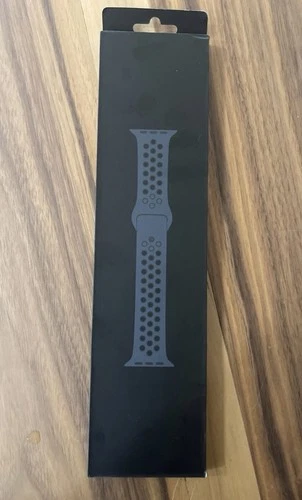 Apple Watch 38 41 40mm Anthracite / Black Nike Sport Band Original OEM