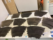 VINTAGE ELDON Ungar SLOT CAR 1/32 TRACK LOT OF ten TRACK CURVED straight vgc