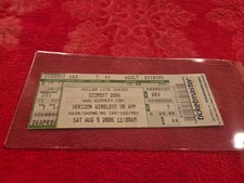 VINTAGE FULL CONCERT TICKET FOR OZZFEST 2006 AUG 5 2006 VERIZON WIRELESS AMP