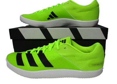 Adidas Throwstar Track Field Shotput Discus Mens Sz 10.5 Shoes Lucid Lemon/Green
