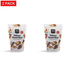 Whole Foods Market, Unsalted Deluxe Mixed Nuts, 16 Oz - Pack Of 2