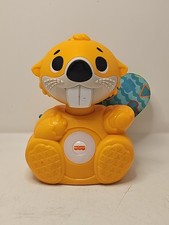 Fisher Price Linkimals Boppin Beaver with Lights and Sounds Tested Works Gc