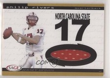 2004 SAGE Jersey Update Philip Rivers #15 pn1
