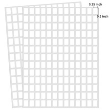 3040 Pcs Matte Small White Labels Stickers Blank Labels Removable Price Tags ...