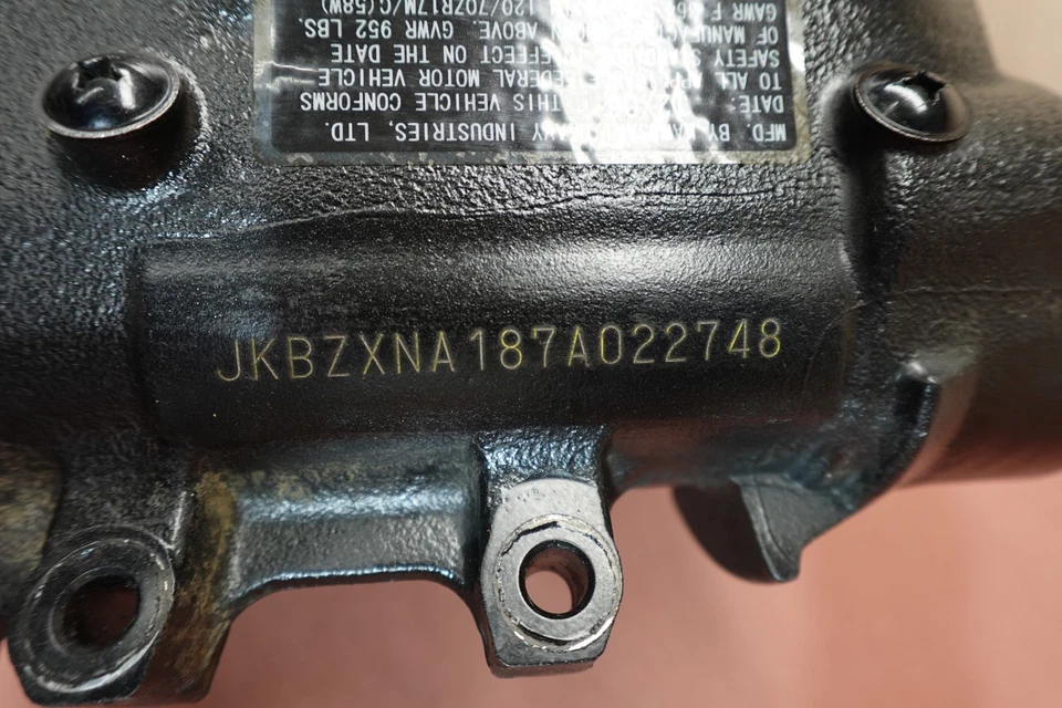 Chassi quadro principal 2006-2011 Kawasaki Ninja ZX1400 ZX14R - Imagem 2 de 4